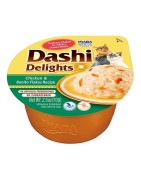 INABA Chat Dashi Delights – Poulet & Flocons de Bonite – 70 g