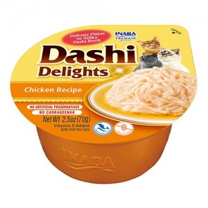 INABA Chat Dashi Delights – Poulet – 70 g