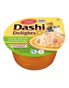 INABA Chat Dashi Delights – Poulet, Thon & Saint-Jacques – 70 g