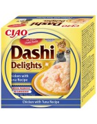 INABA Chat Dashi Delights – Poulet & Thon – 70 g