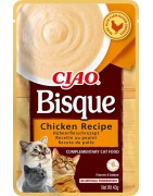 INABA Chat Ciao Bisque – Poulet – 40 g