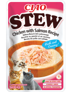 INABA Chat Ciao Stew – Poulet & Saumon – 40 g