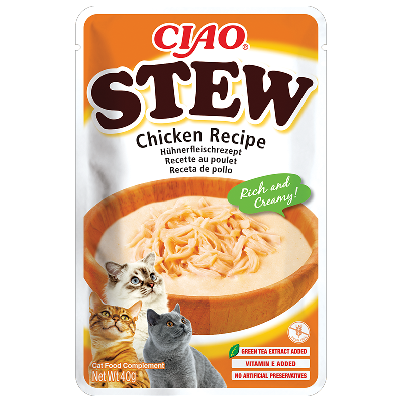 INABA Chat Ciao Stew – Poulet – 40 g