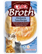 INABA Chat Ciao Broth – Poulet & Thon – 40 g