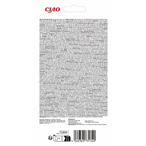 INABA Chat Churu Senior 10+ – Thon Saumon – Pack de 4 – 56 g