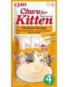 INABA Chat Churu Kitten – Poulet – Pack de 4 – 56 g