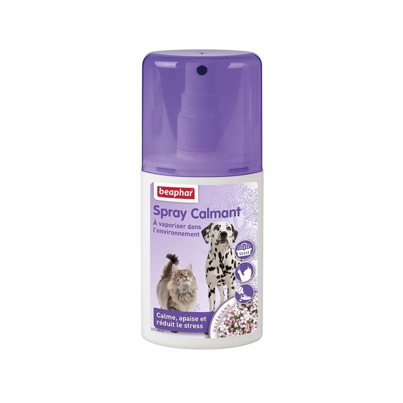 Spray calmant pour chien et chat pour réduire le stress et les problèmes comportementaux | Beaphar