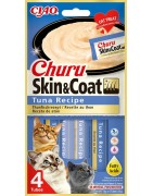 INABA Chat Churu Skin & Coat – Thon – Pack de 4 – 56 g