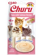 INABA Chat Churu – Thon Saumon – Pack de 4 – 56 g