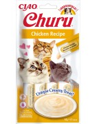 INABA Chat Churu – Poulet – Pack de 4 – 56 g