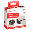 Muselière en nylon pour chien : Taille:XXL | A : 29 cm B : 16,5 cm C : 65-82 cm