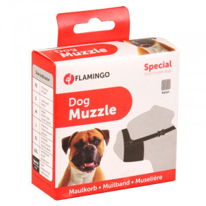 Muselière en nylon pour chien