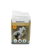 Couches jetables noires stretch ultra absorbantes pour chien femelle