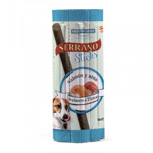 Friandises sticks saumon & thon SERRANO