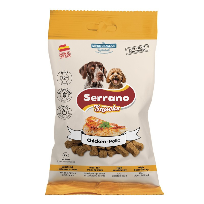 Friandises snack poulet SERRANO