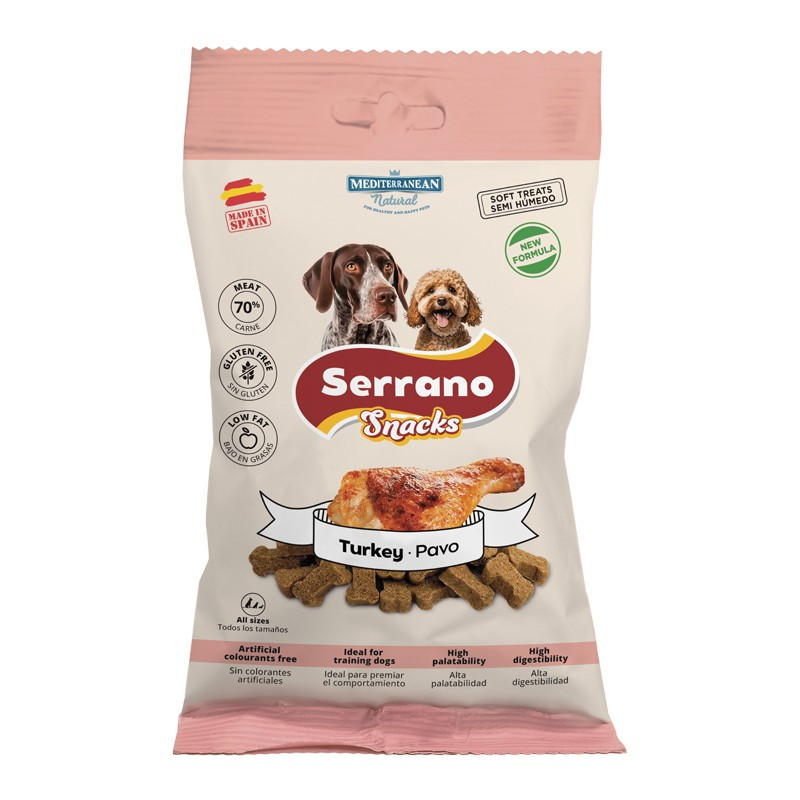 Friandises snack dinde SERRANO