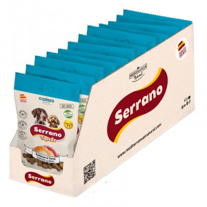Friandises snack saumon & thon SERRANO