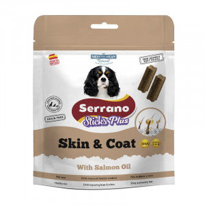 Friandises sticks Plus Care Skin & Coat SERRANO