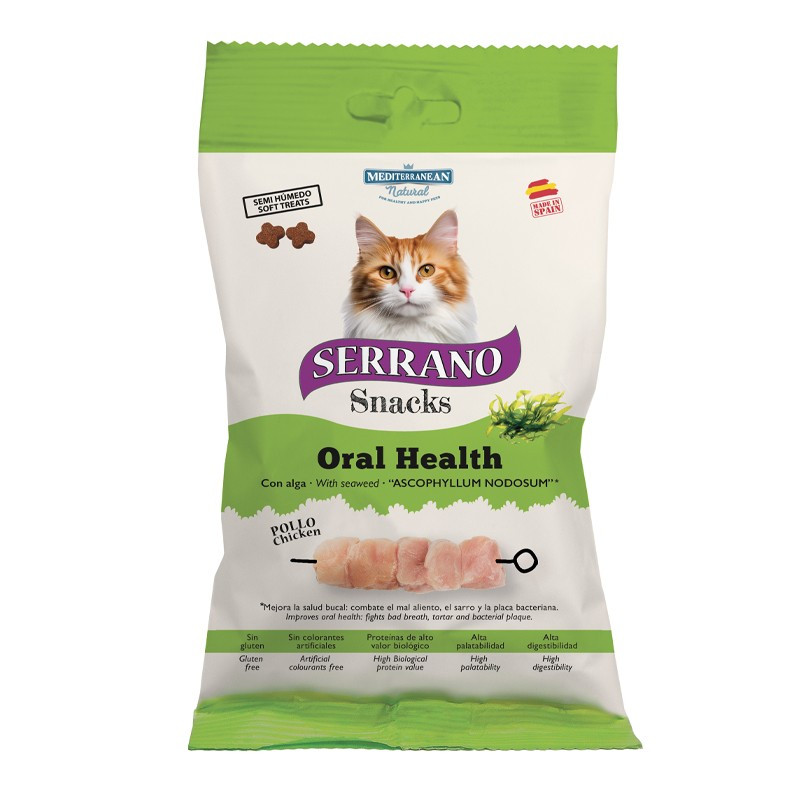 Friandises sticks Chat Oral Care au poulet SERRANO