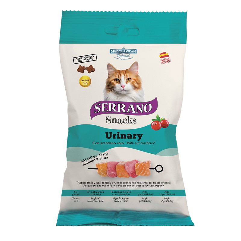 Friandises sticks Chat Care Urinary saumon & thon SERRANO