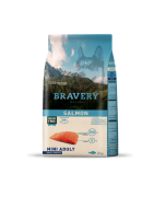 Croquettes BRAVERY MINI ADULT ADULT SALMON