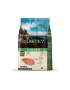 Croquettes BRAVERY MED-LARGE PUPPY CHICKEN