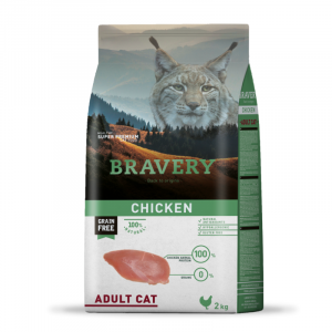 Croquettes BRAVERY ADULT CAT CHICKEN