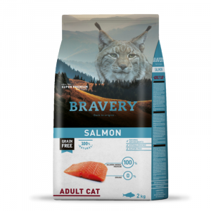 Croquettes BRAVERY ADULT CAT SALMON