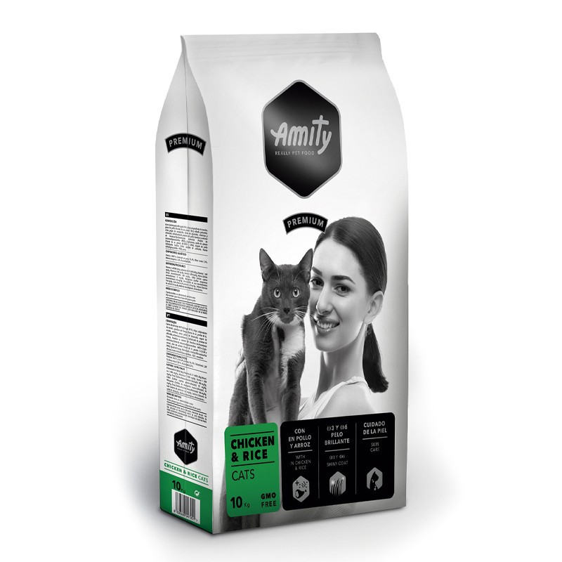 Croquettes AMITY CAT CHICKEN & RICE