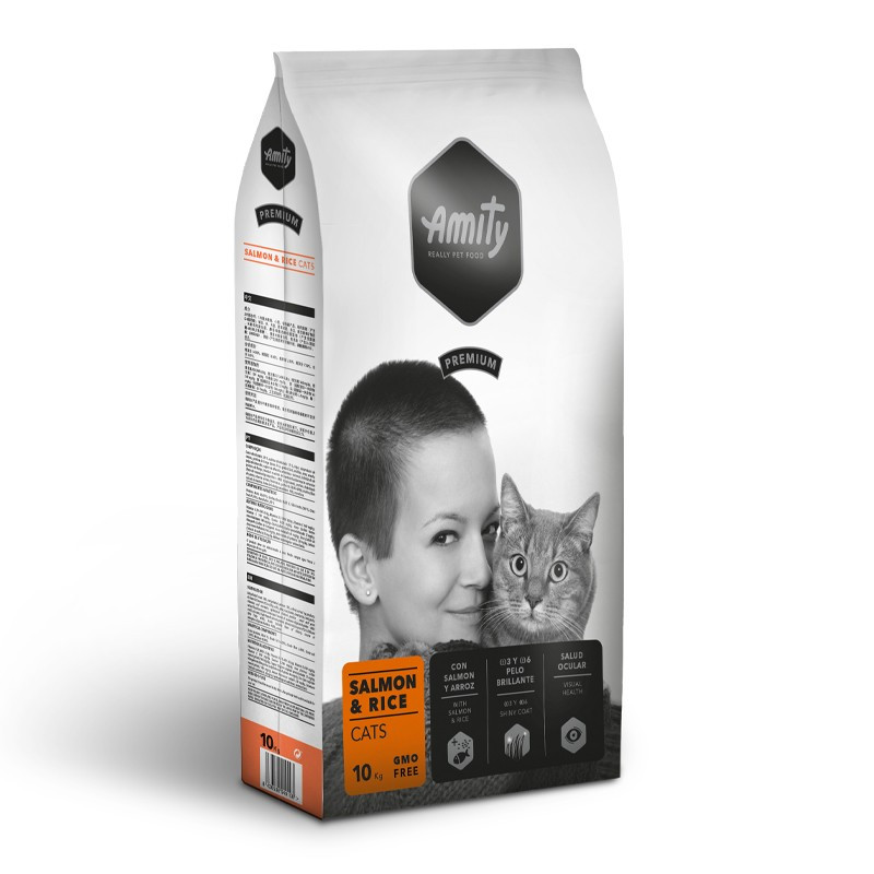 Croquettes AMITY CAT SALMON & RICE