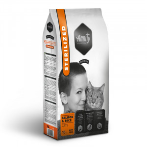 Croquettes AMITY CAT SALMON & RICE STERILIZED