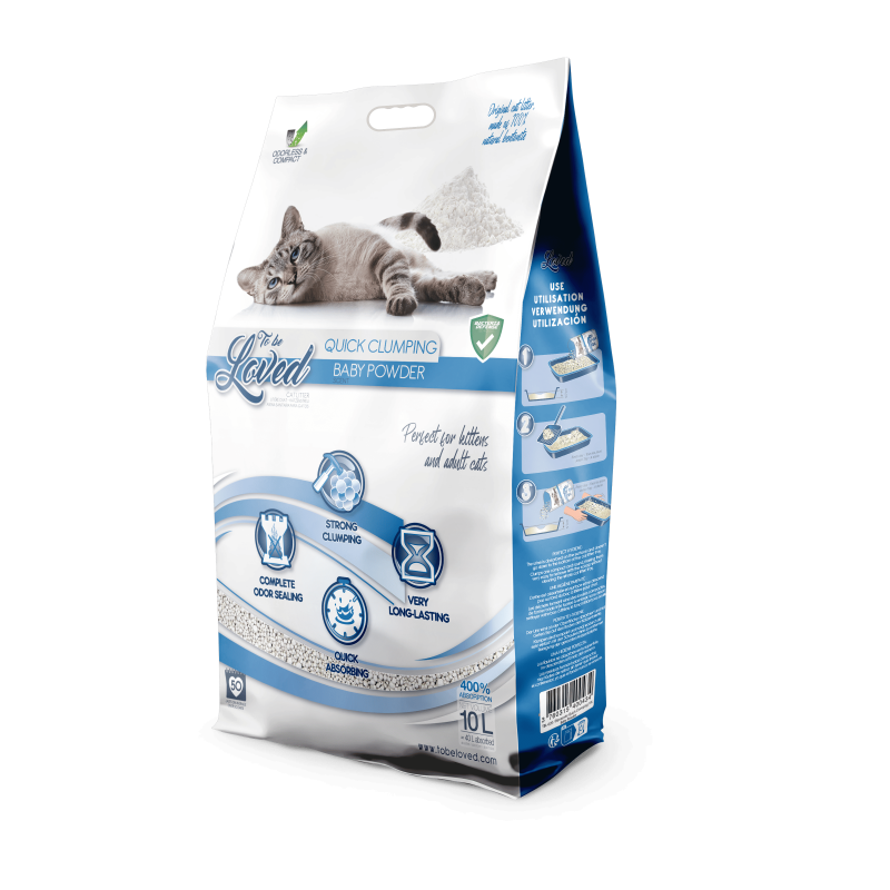Litière agglomérante POUDRE DE BÉBÉ