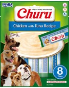 INABA Chien Churu – Poulet & thon – Pack de 8 – 160 g