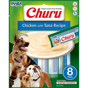 INABA Chien Churu – Poulet & thon – Pack de 8 – 160 g
