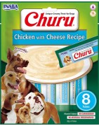 INABA Chien Churu – Poulet & fromage – Pack de 8 – 160 g