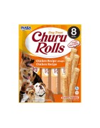 INABA Chien Churu Rolls – Poulet – Pack de 8 – 96 g