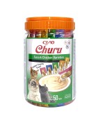 INABA Chat Churu Variétés – Pack de 50 – 700 g
