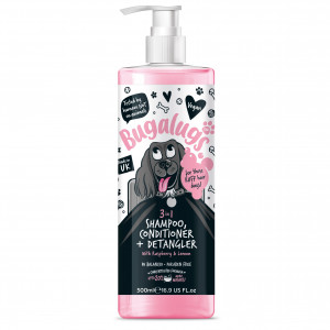 BUGALUGS soin 3 en 1| Shampoing pour chien hydratant et démêlant