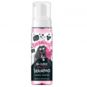 BUGALUGS Baby Fresh | Shampoing sans rinçage pour chien