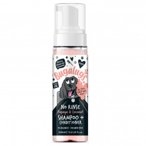 BUGALUGS Papaye & Coco | Shampoing sans rinçage pour chien