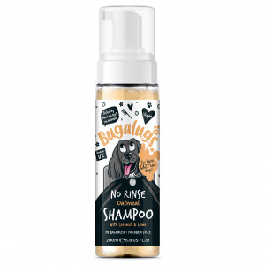 BUGALUGS Oatmeal | Shampoing sans rinçage pour chien