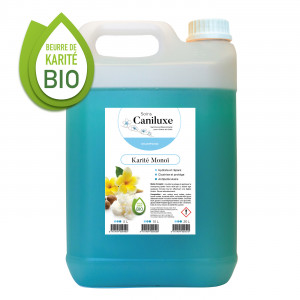 Shampoing pour chiens et chats aux poils secs Caniluxe - Karité Monoi