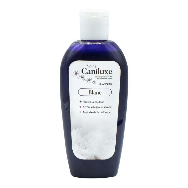Shampoing pour chien spécial poils blancs Caniluxe