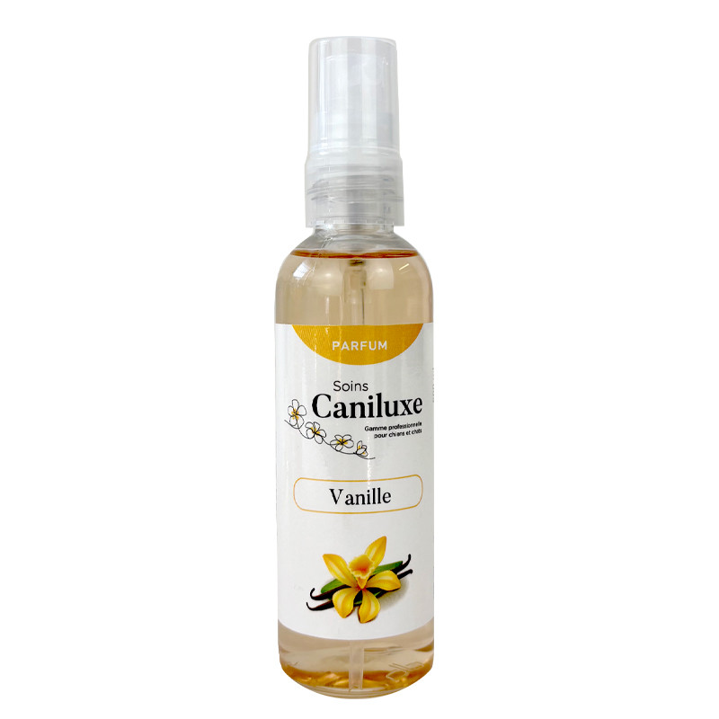 Parfum pour chien et chiot | Caniluxe Vanille| Senteur gourmande | 100 ml