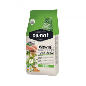 Ownat | Chat | Croquettes CLASSIC HAIRBALL 4 kg