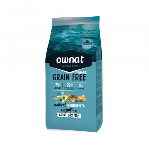 Ownat | Chien | Croquette Sans Céréales PRIME ADULTE OILY FISH