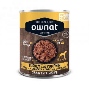 Ownat | Chien | Pâtée Wetline DINDE avec citrouille