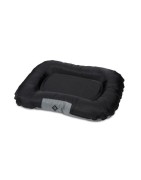 Coussin pour chien waterproof PLUTON | Gris et noir