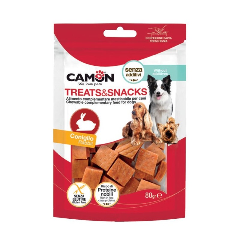 Sachet de friandises pour chien et chiot | Cubes de Lapin