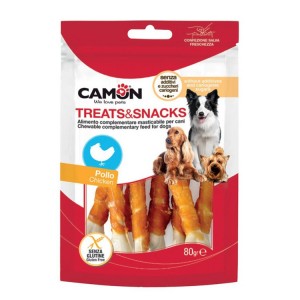 Sachet de friandises pour chien et chiot | Os enrobées de poulet